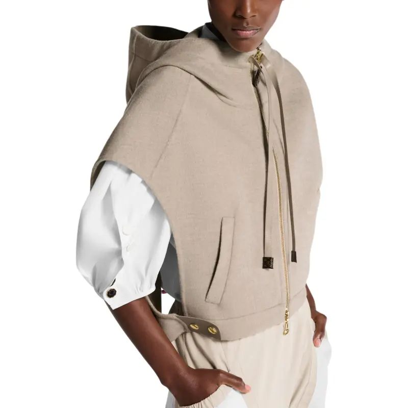 LOUIS VUITTON Double Face Open Arm Jacket-3