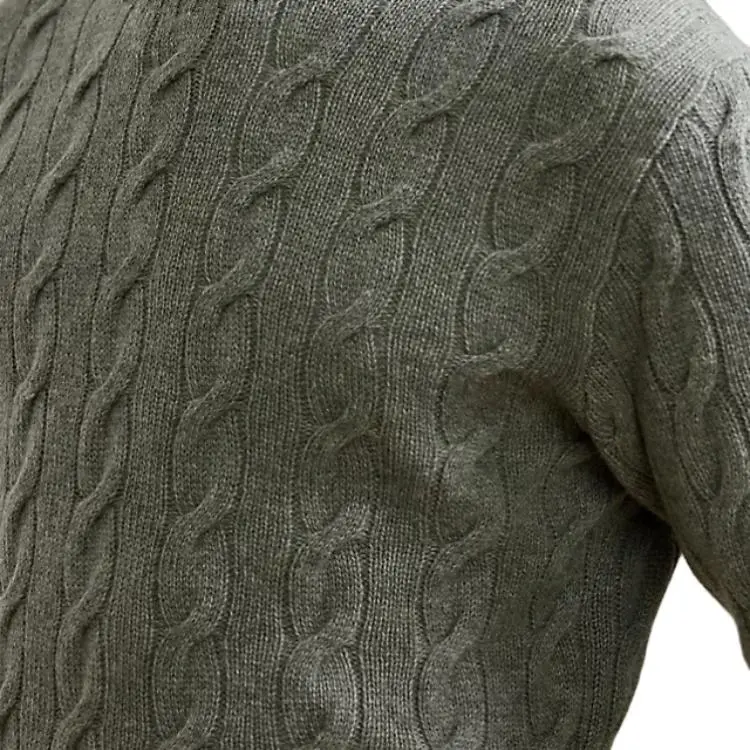Ralph Lauren Purple Label Cashmere Sweater Men's Gray-4
