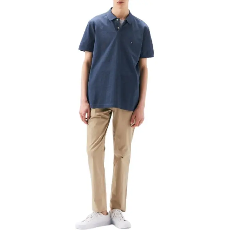 Tommy Hilfiger Polo Shirt Men's Marine Blue-2