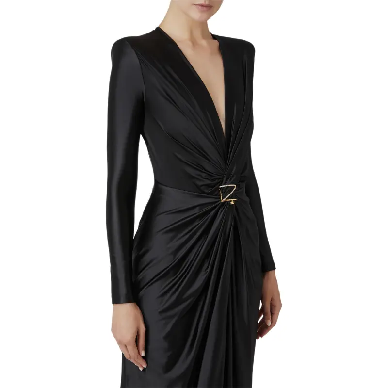 Elisabetta Franchi Knot detail Gown-1