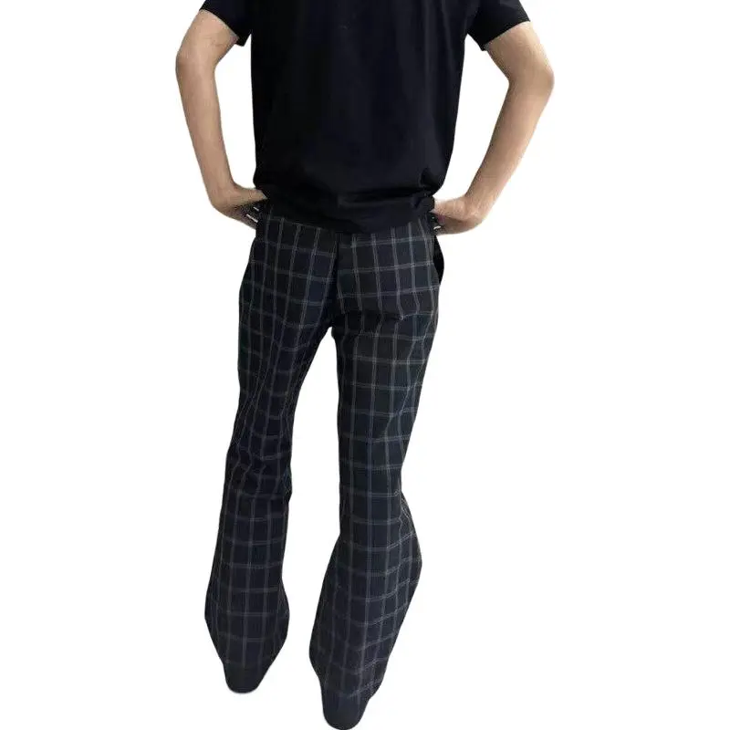 PVPVPV Casual Pants Unisex Dark Blue-1