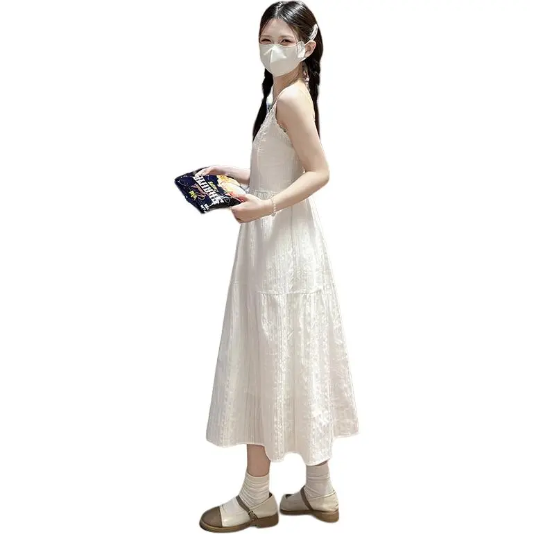 Flowers In Water Slip Dress Women's-1