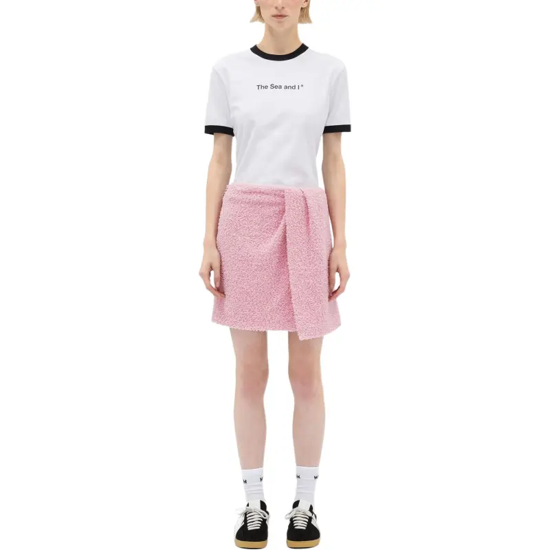 MSGM Draped Midi Skirt-1