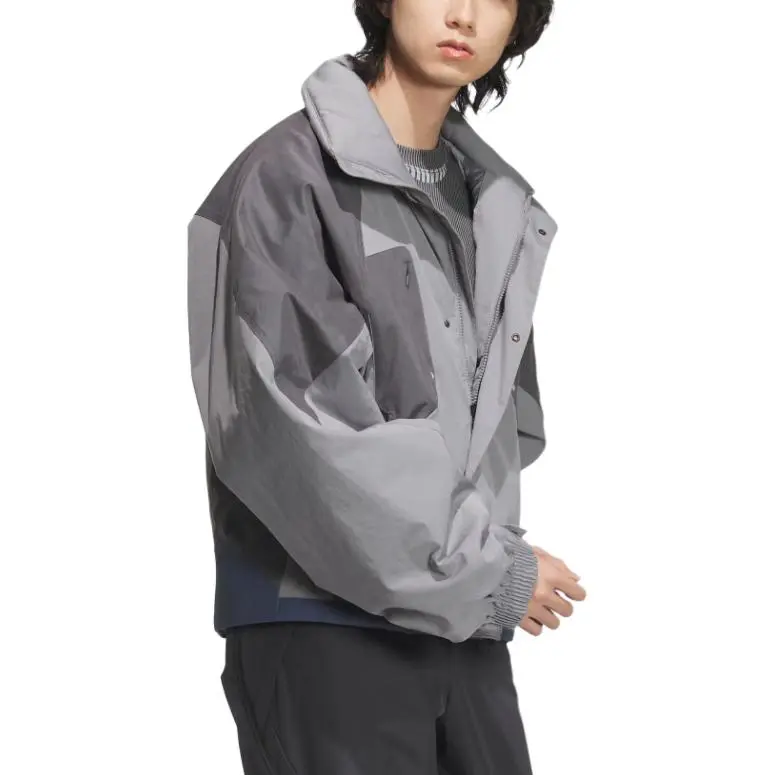 Adidas FUSTL P JKT4 Puffer Jacket Men's Gray-3