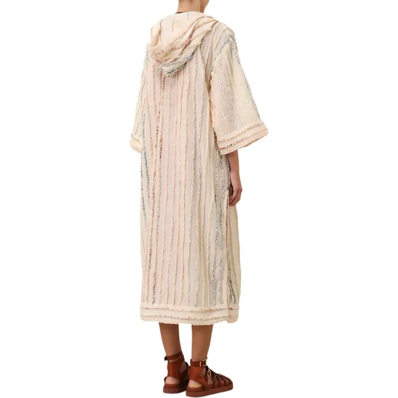 Zimmermann SS25 Long Sleeved Dress Women's Beige-3