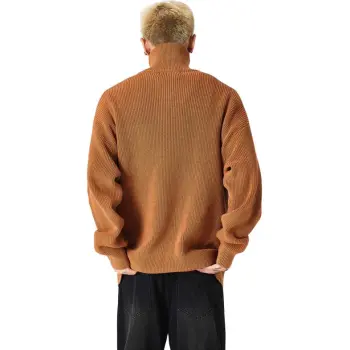 SONGS ALONG Sweater Men's Coffee