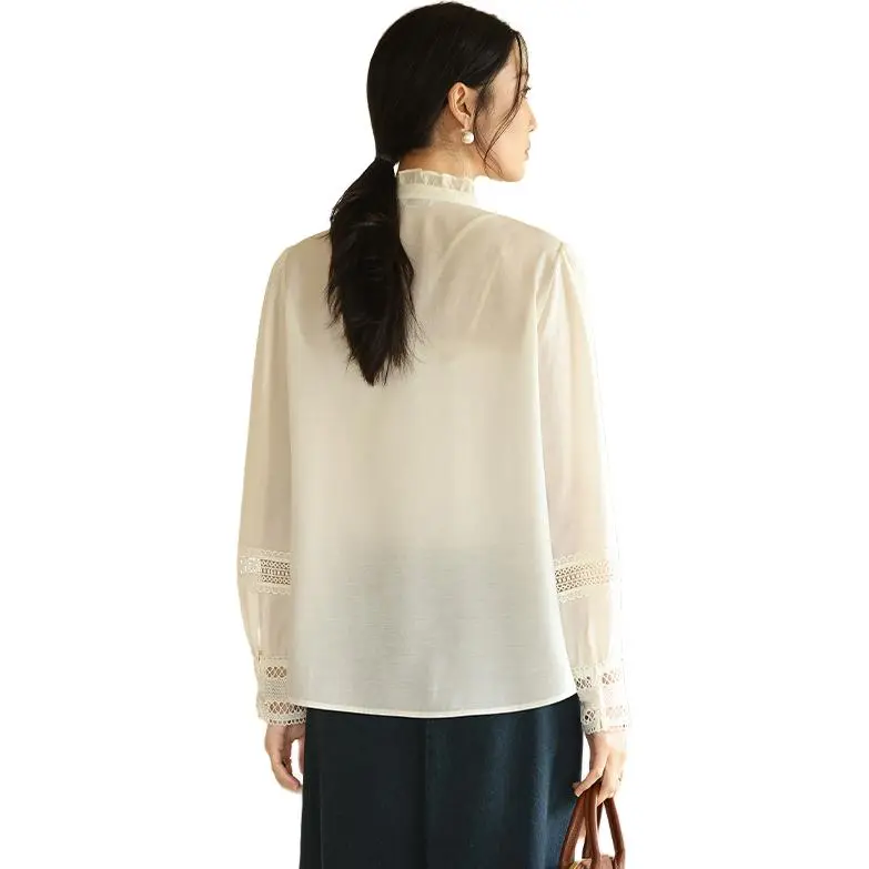 La Chapelle Shirt Women's White-3