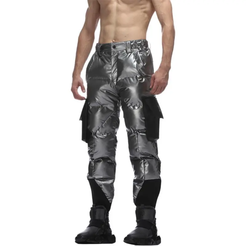NORVINCY Winter American Casual Padded Casual Pants Unisex-3