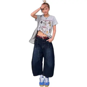 KVIV Denim Shorts Men's Vintage Blue 