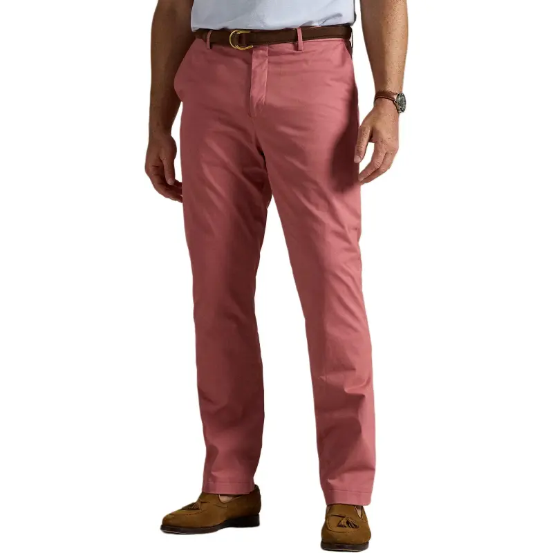 Ralph Lauren Casual Pants Men's Canvas Pink-2