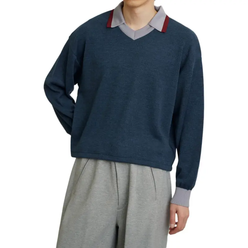 PUBLIC TOKYO SS25 Knitwear Men's Blue-3
