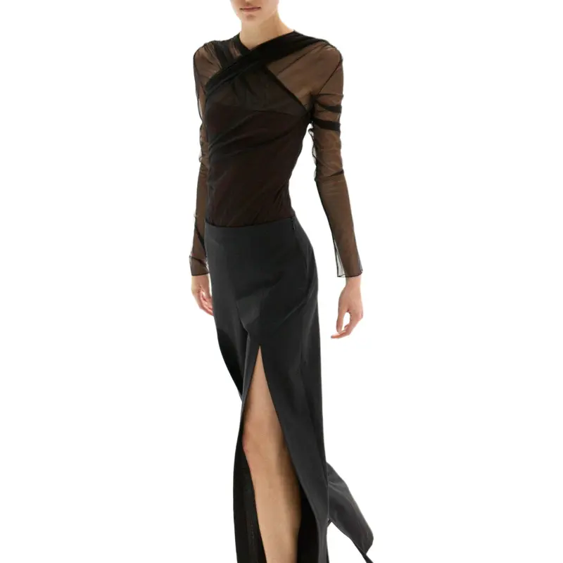 Nensi Dojaka Mesh Bodysuit-4