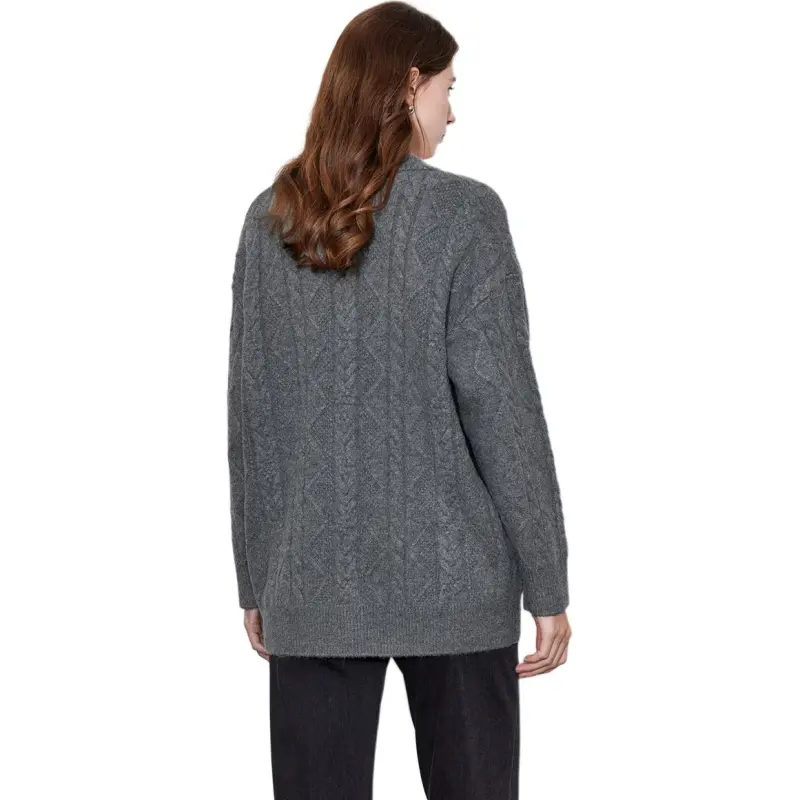 Huagaa Knitwear Women's Gray-1