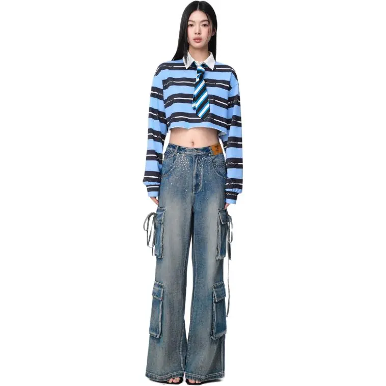 JAC FLEURANT Sweatshirt Women's Blue-3