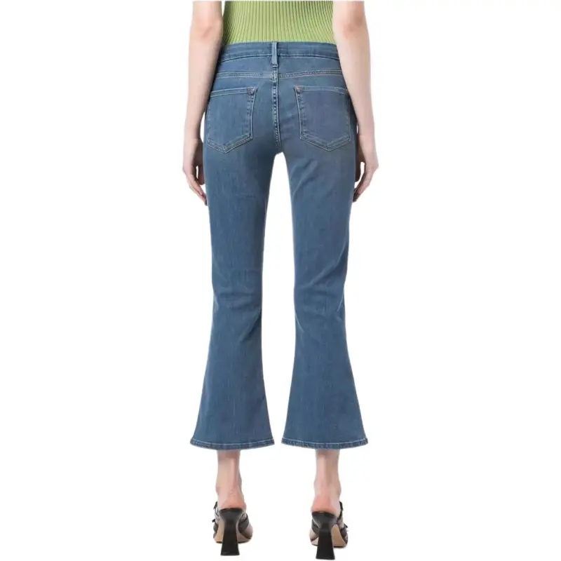 FRAME Low rise Flared Jeans-1