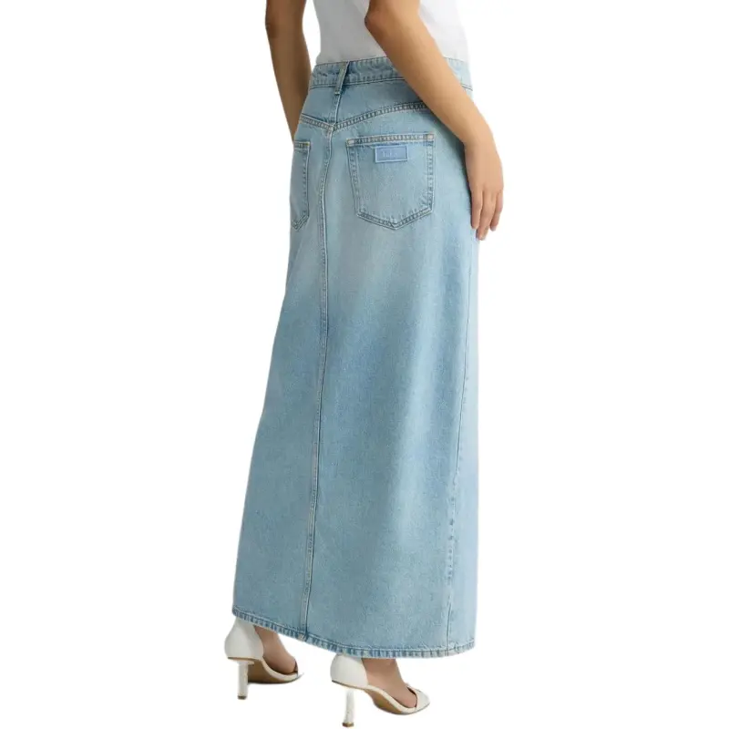 LIU·JO Denim Maxi Skirt-3