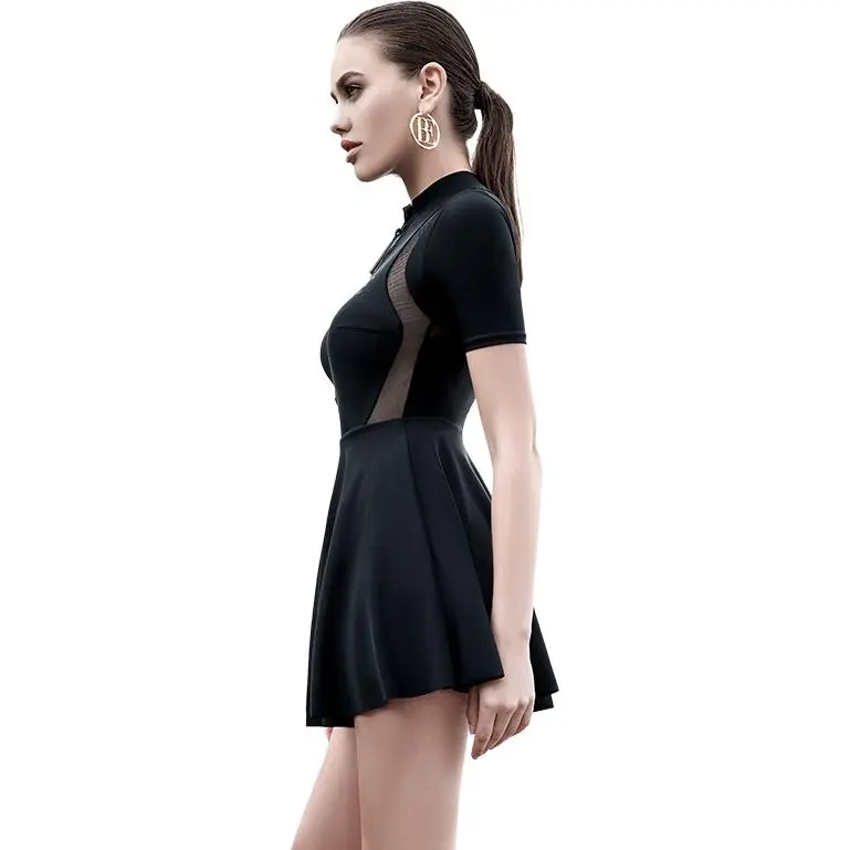 BALNEAIRE Fashion Collection One piece Swimsuit Women's Dark Shadow Yarn-2