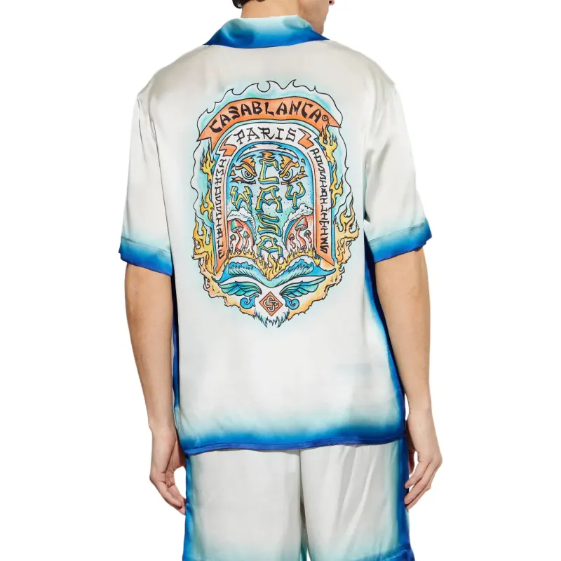 CASABLANCA Paris Graphic Shirt-2