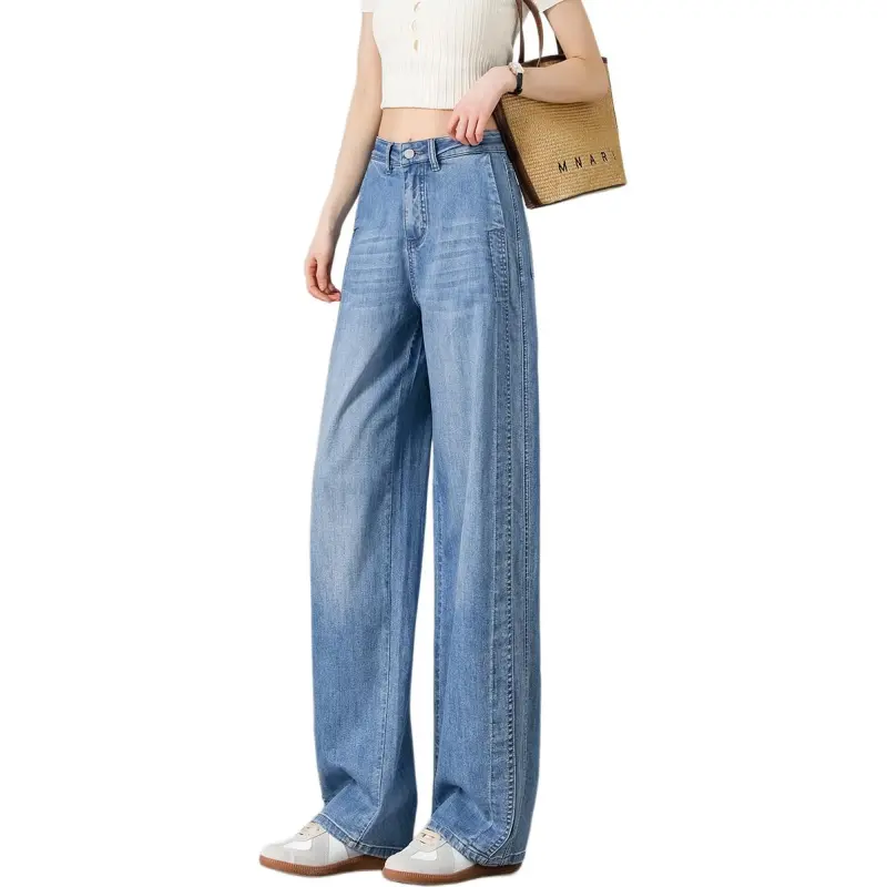 Weixi Jeans Women's Light Blue-3