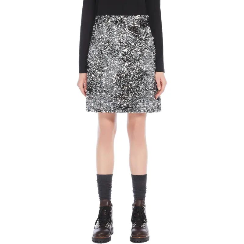 WEEKEND MaxMara Casual Short Skirts Women's Black-1