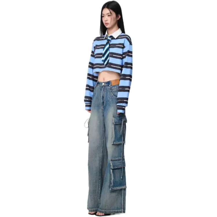 JAC FLEURANT Sweatshirt Women's Blue-4
