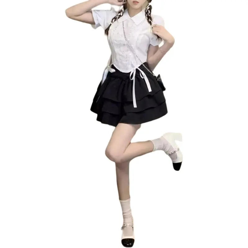 Dior Beauty Two Piece Skirt Sets Women's-3