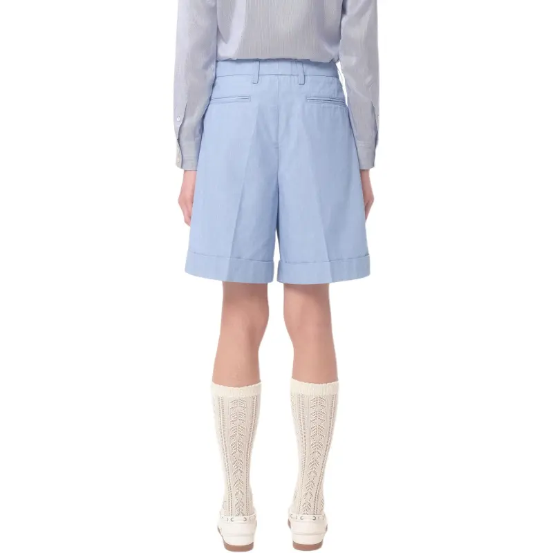 Valentino SS25 Denim Shorts Men's Blue-4