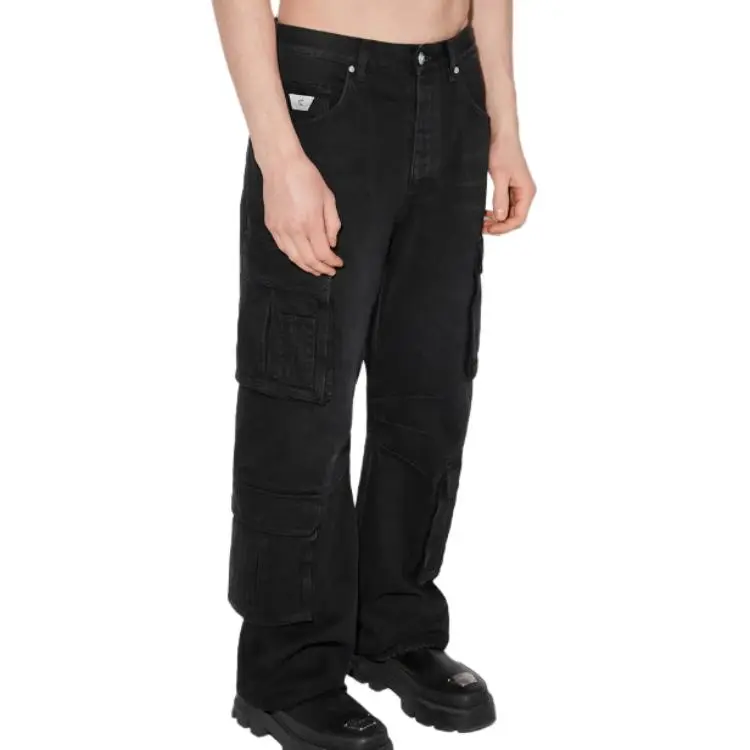 Misbhv Cargo Pants Men Black-1