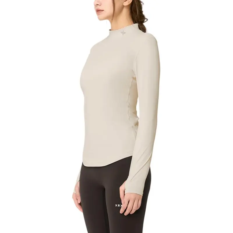 XEXYMIX T Shirts Women's Cream-2
