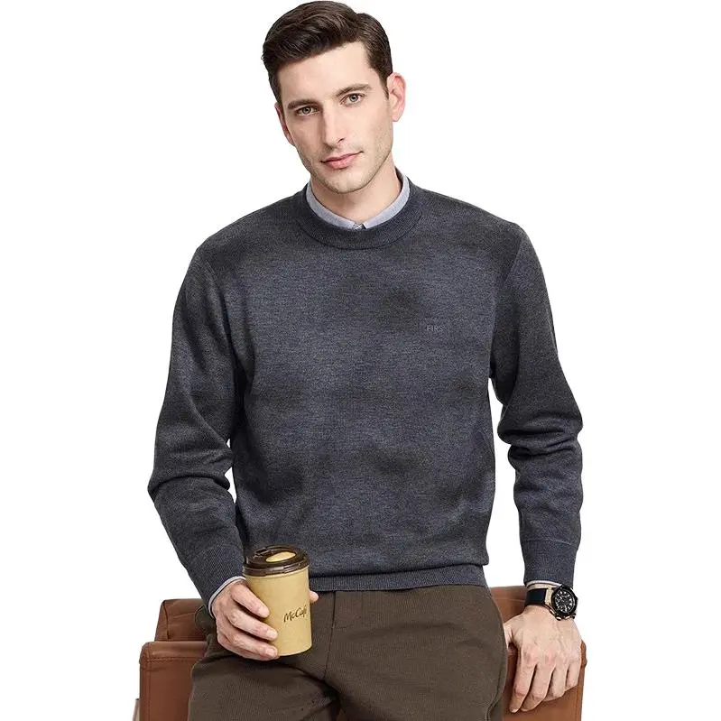 FIRS Sweater Men's New Medium Gray-2