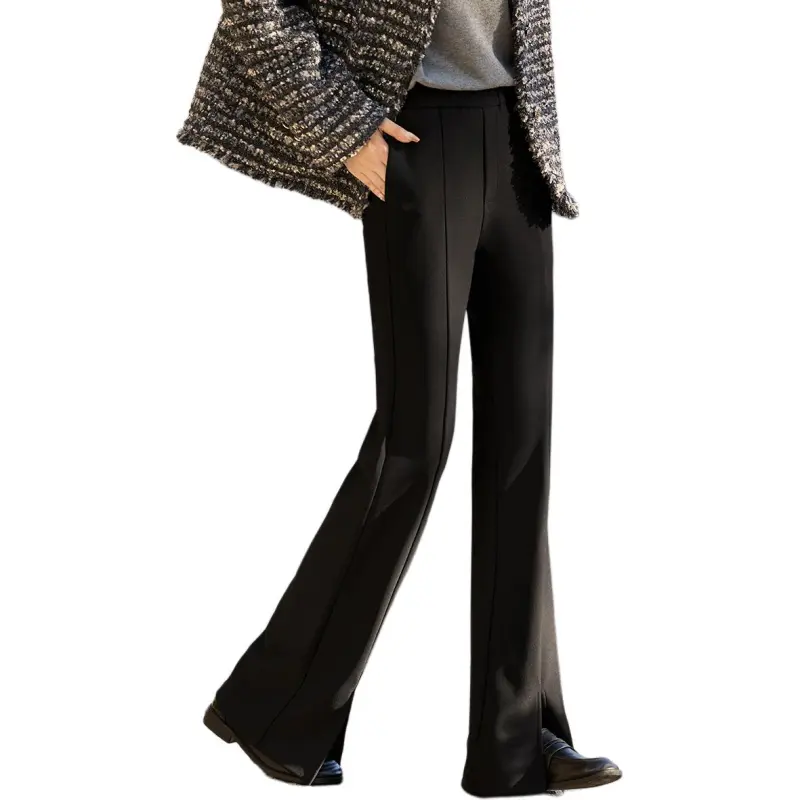 Mo Han Yi Mei Casual Pants Women's Black-5