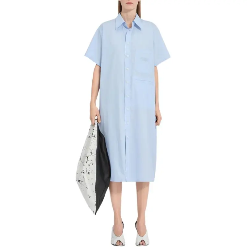 MM6 Maison Margiela Cotton Shirt Dress-1