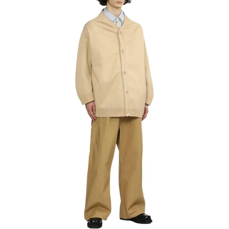 HED MAYNER V neck Cotton Cardigan-4