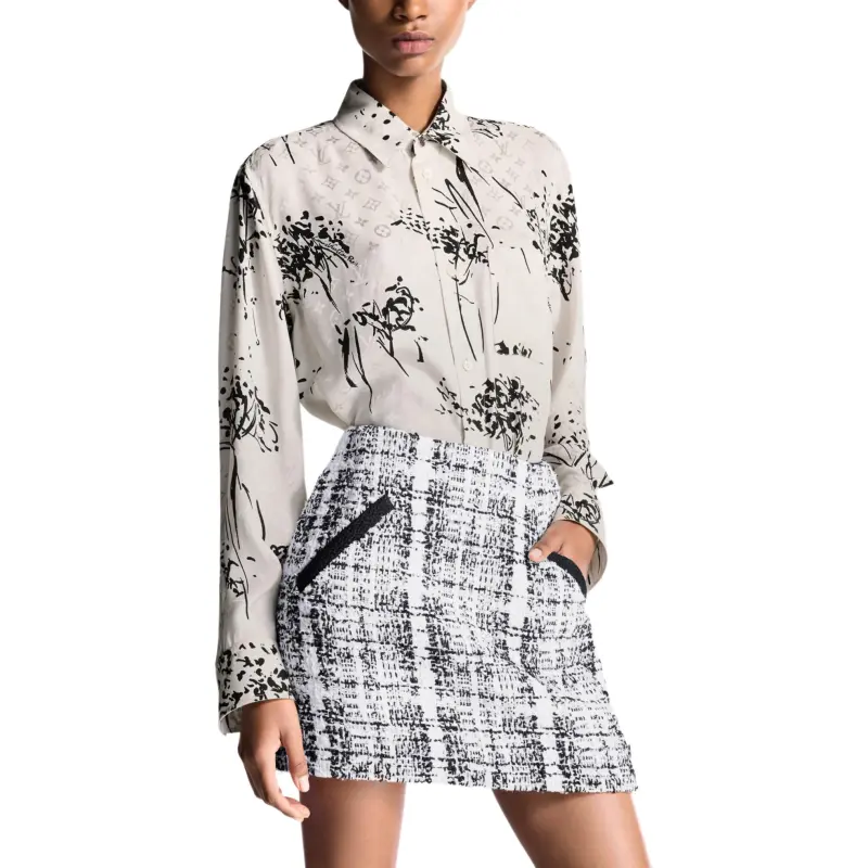 LOUIS VUITTON Shirt Women's White-2