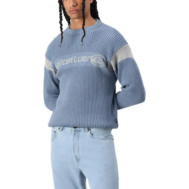 Quiksilver ERA Sweater Unisex Dark Marine Blue-1