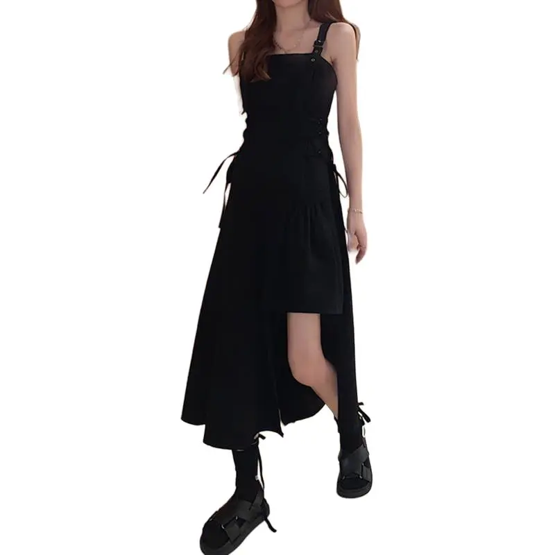 GOSO Slip Dresses Women's Image Color-4