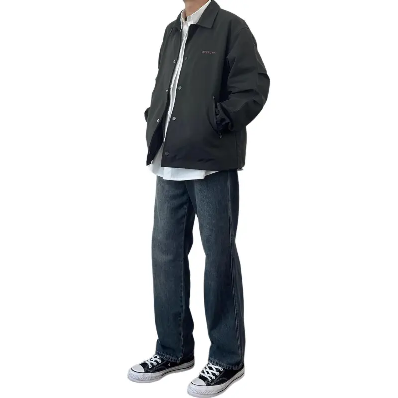 DUATOGE Jeans Men's Vintage Blue -3