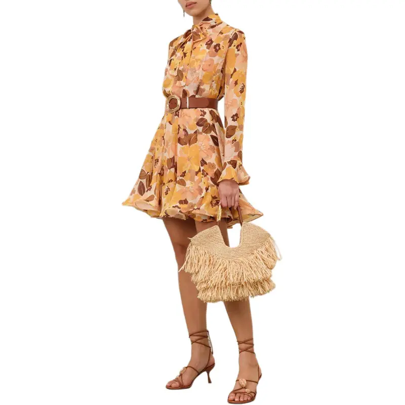 Zimmermann Balance Lantern Mini Dress-5