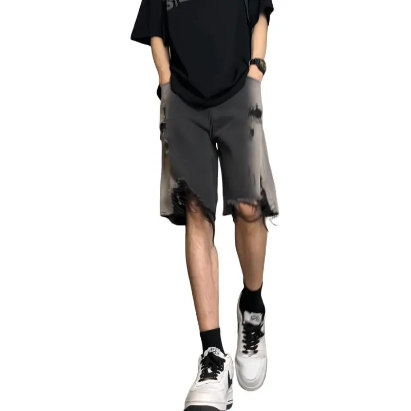 Izexx Denim Shorts Men Black-5