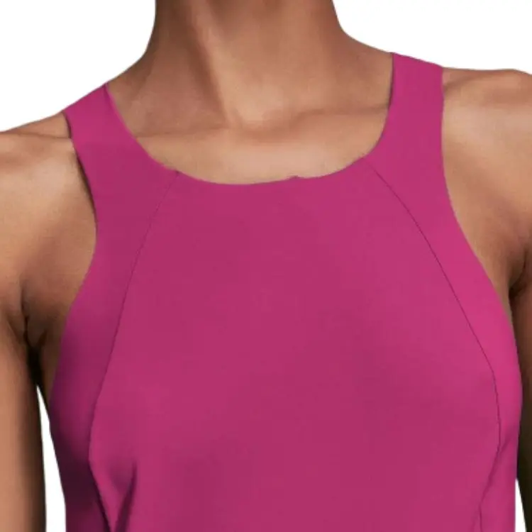 Patrizia Pepe SS25 Sleeveless Dress Women's Pink-4