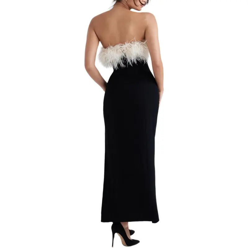 HOUSE OF CB Sarai Evening Dress Women's BLACK/Black-4