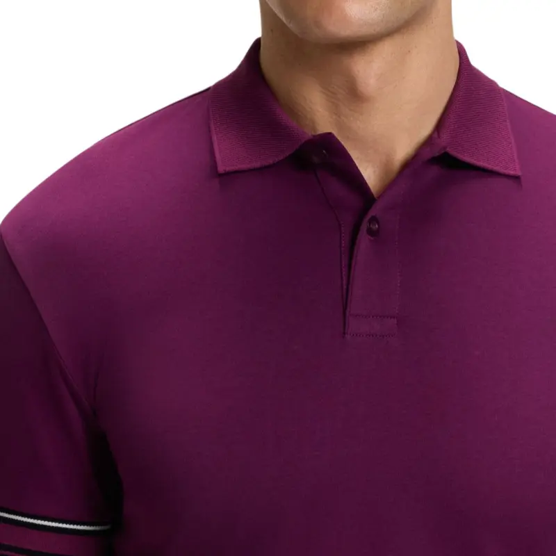 HUGO BOSS Polo Shirts Men Pink-4