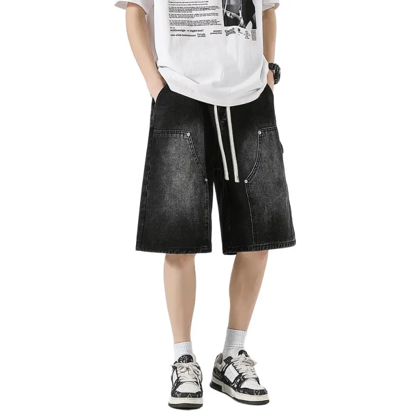 OPMO Denim Shorts Unisex-11