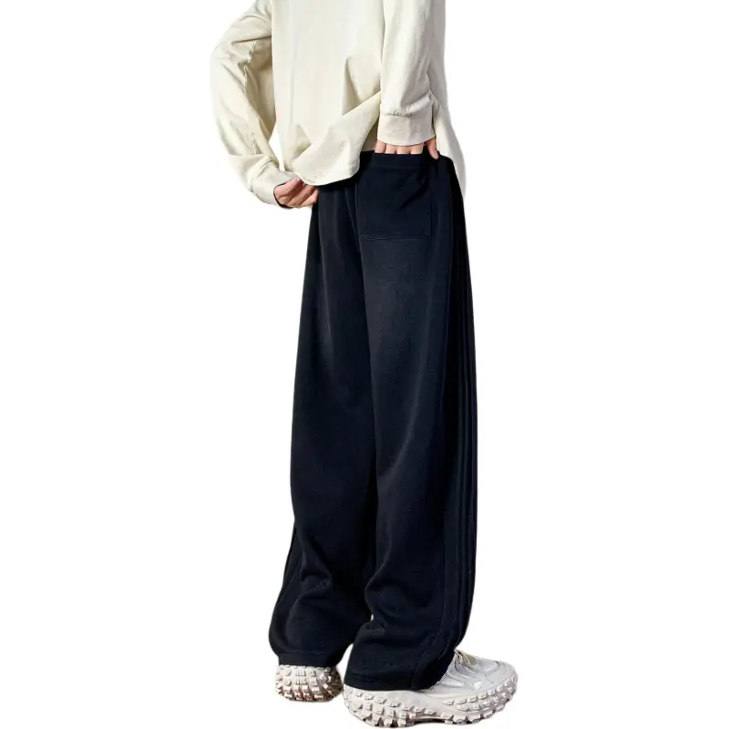 GRAMICA Casual Pants Unisex Black-3
