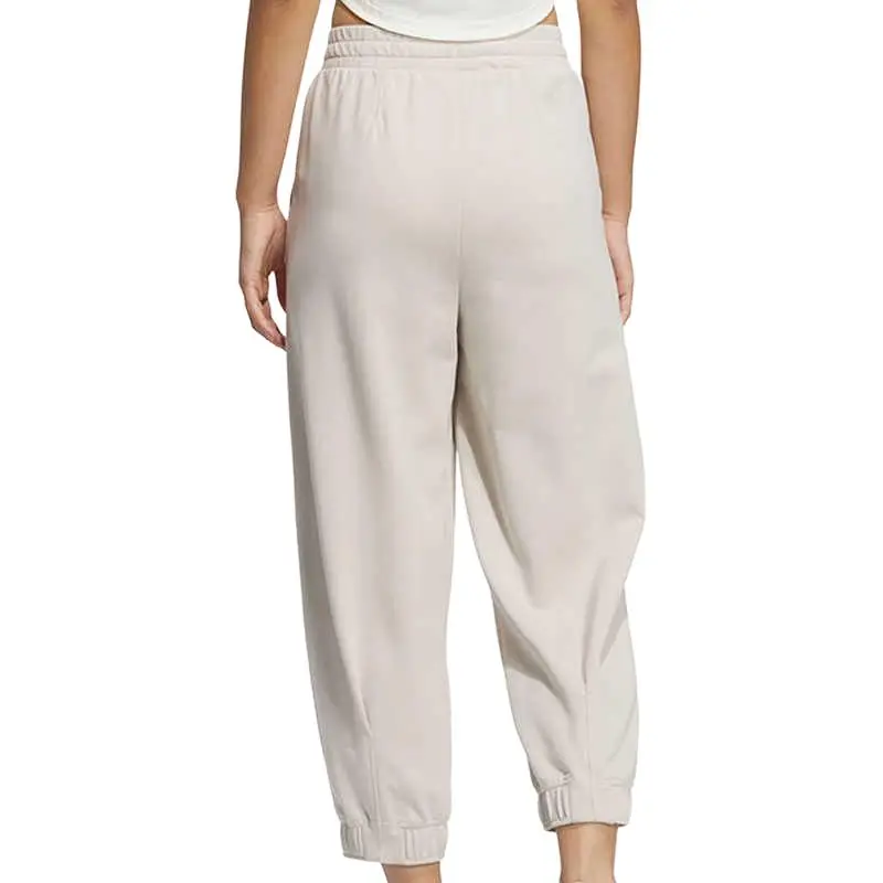 Adidas Knitted Sports Pants Women's Beige-2
