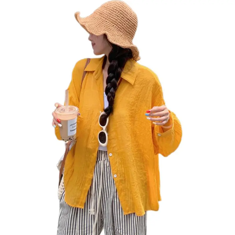 Mu Xiao Xin Cropped Coat Women's-8
