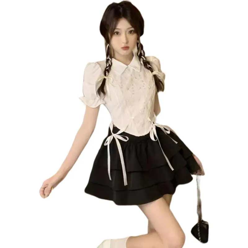Dior Beauty Two Piece Skirt Sets Women's-2