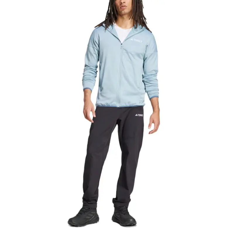 Adidas Free Shipping With AdiClub Terrex Xperior Climawarm Light Fleece Hooded Jacket-3