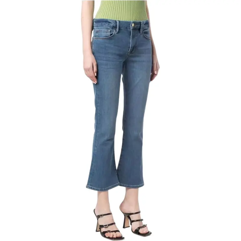 FRAME Low rise Flared Jeans-2