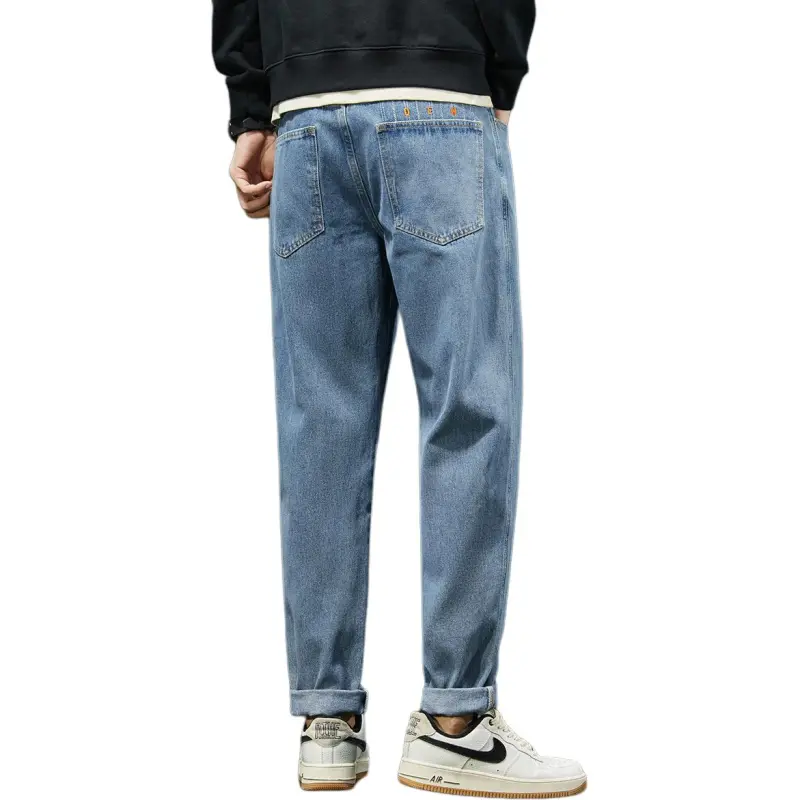 Tonlion Jeans Unisex Light Blue-5